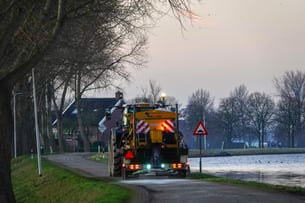 Strooiactie eind januari