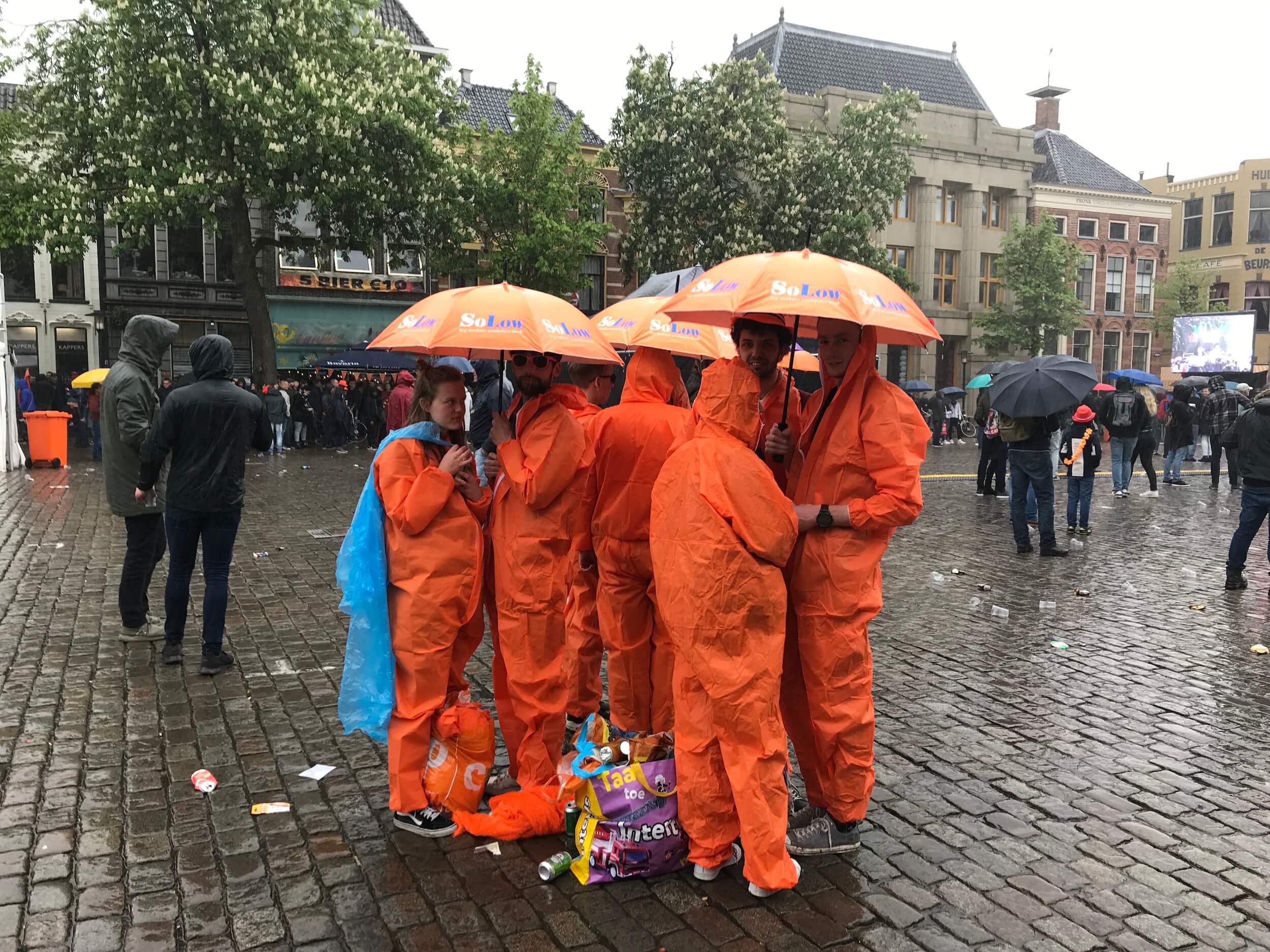 Koningsdag Teun de Goede_regen foto