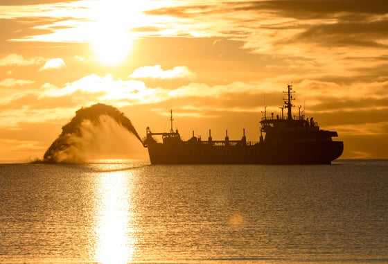 Marine-dredging