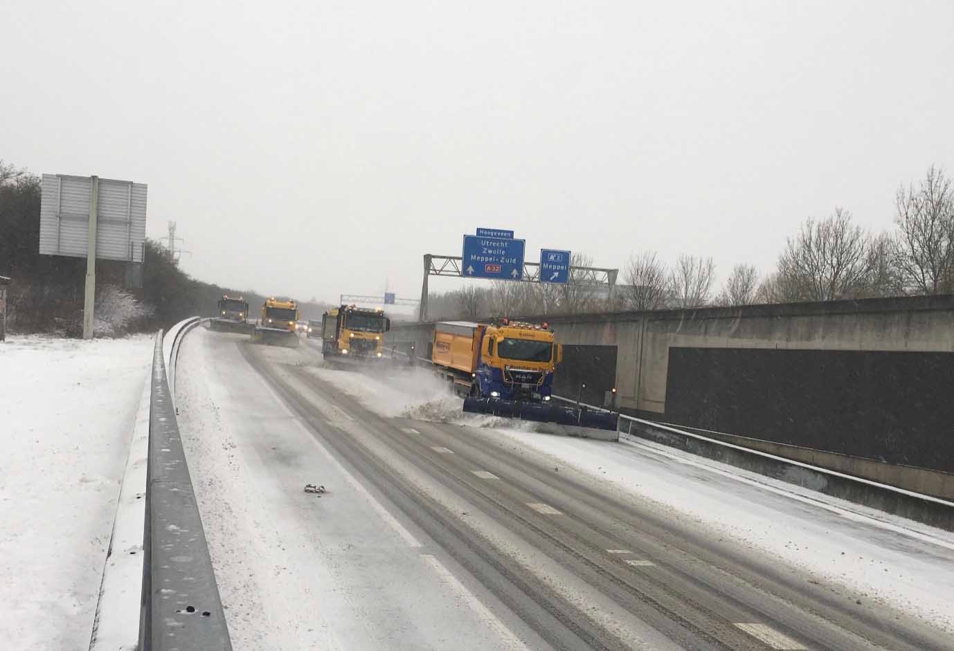Peter Echten sneeuw