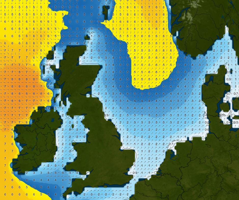 Waves Sat 24-2-24 12z