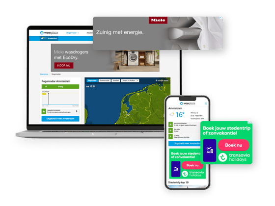 Weerplaza Ads - Brand Pages
