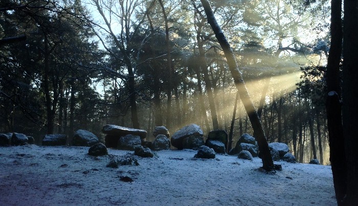 hunebed-drenthe-winter