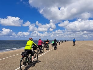 Stapelwolken en hoge zonkracht