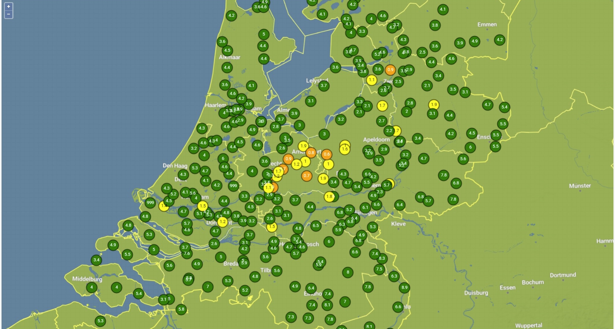 waarnemingen_wegdektemp1_31maart_7uur